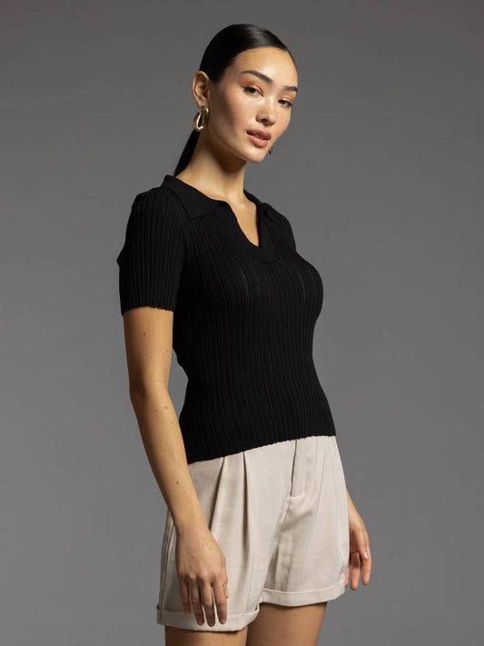 The Courtney Top - Black