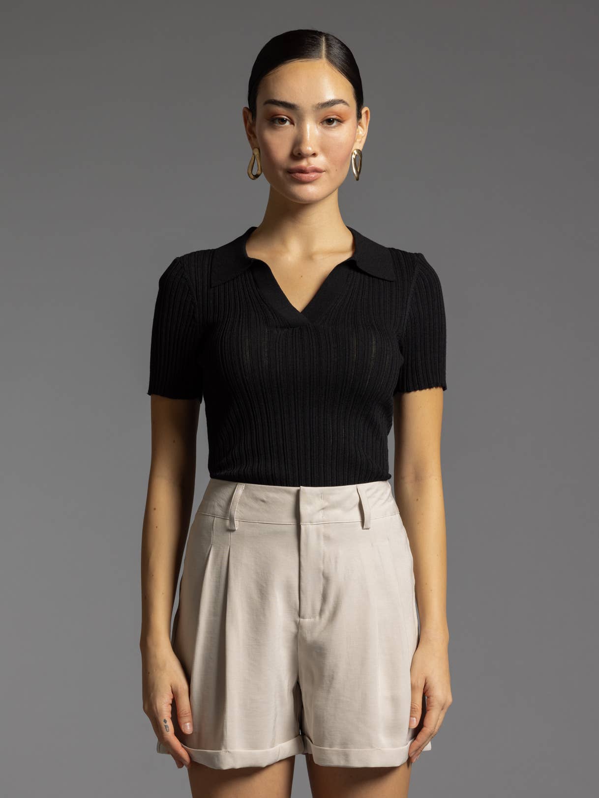 The Courtney Top - Black