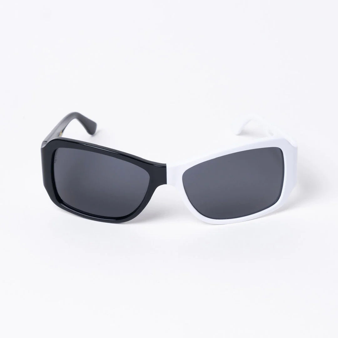 INDY Maui Sunglasses in Black + White