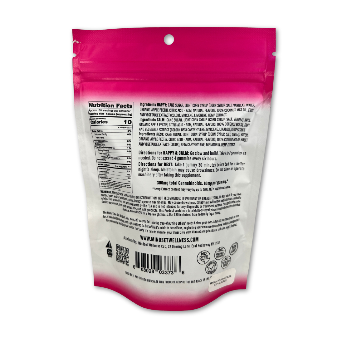 Mindset wellness x DivaMoms Mom's Time Out Gummy Bundle