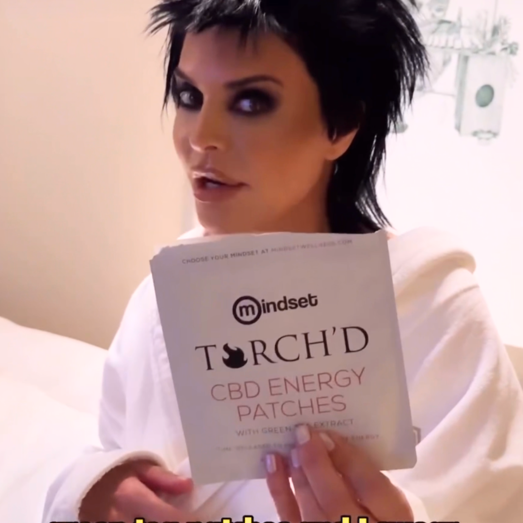 Mindset x TORCHD Energy Patch Lisa Rinna