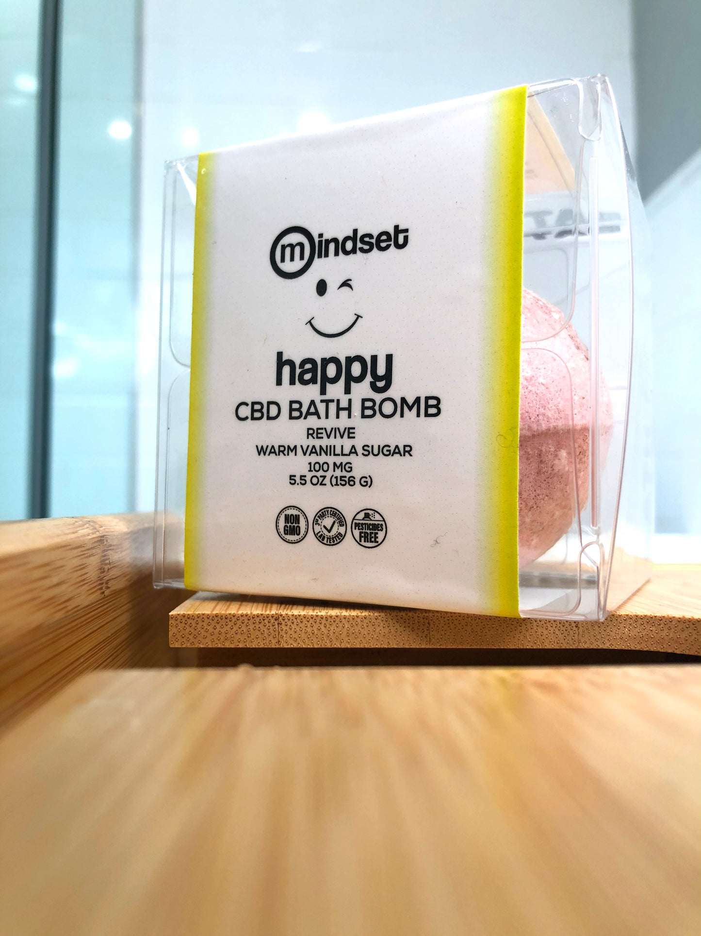 Mindset Happy CBD Bath Bomb